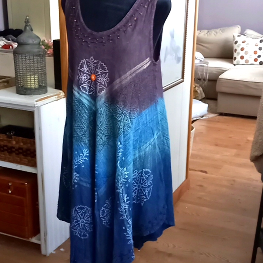 Ladies Multicolor Lightweight Dress